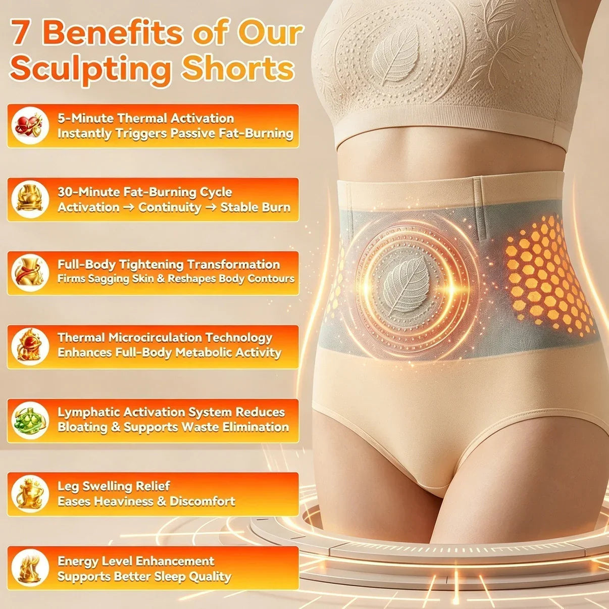 Berberine 4-in-1 Micro-Particle Shaper Shorts +