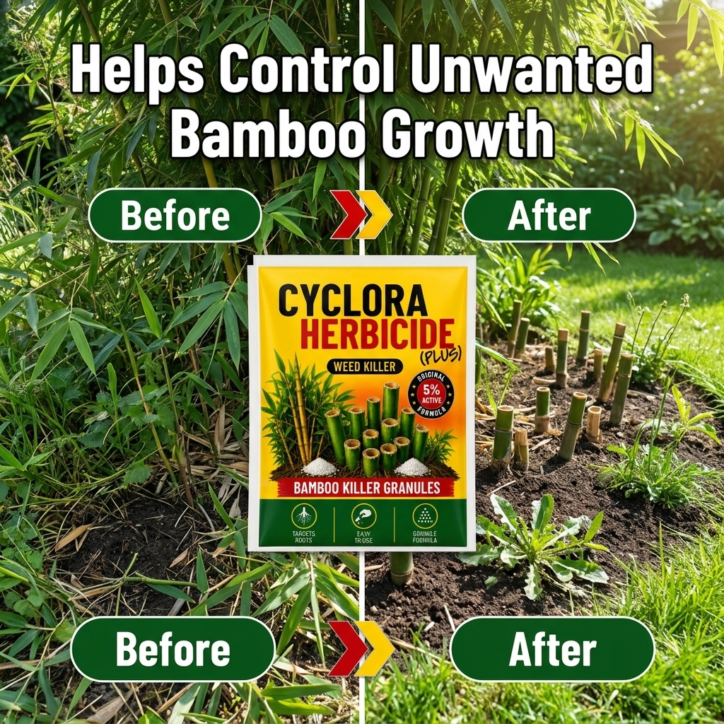 Take control of unwanted bamboo and weeds