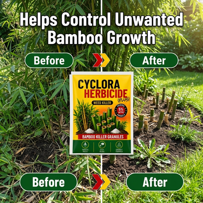 Take control of unwanted bamboo and weeds
