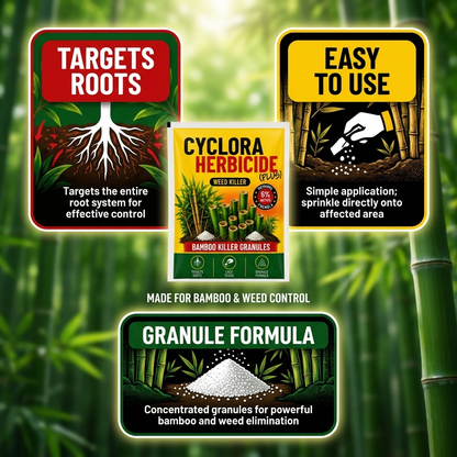 Take control of unwanted bamboo and weeds