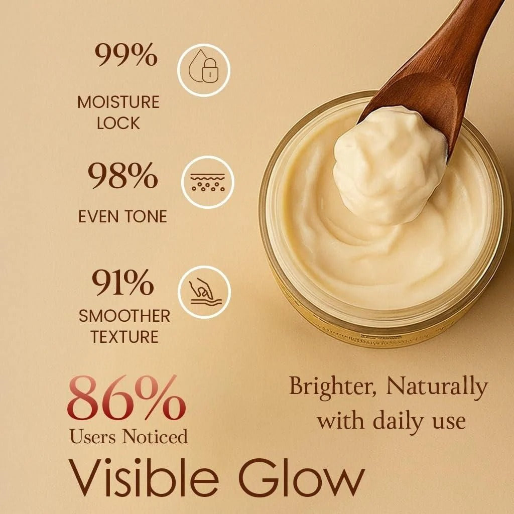 (BUY 1 GET 1 FREE) Zafrani® - Magic Glow Gold & White Body Cream Combo