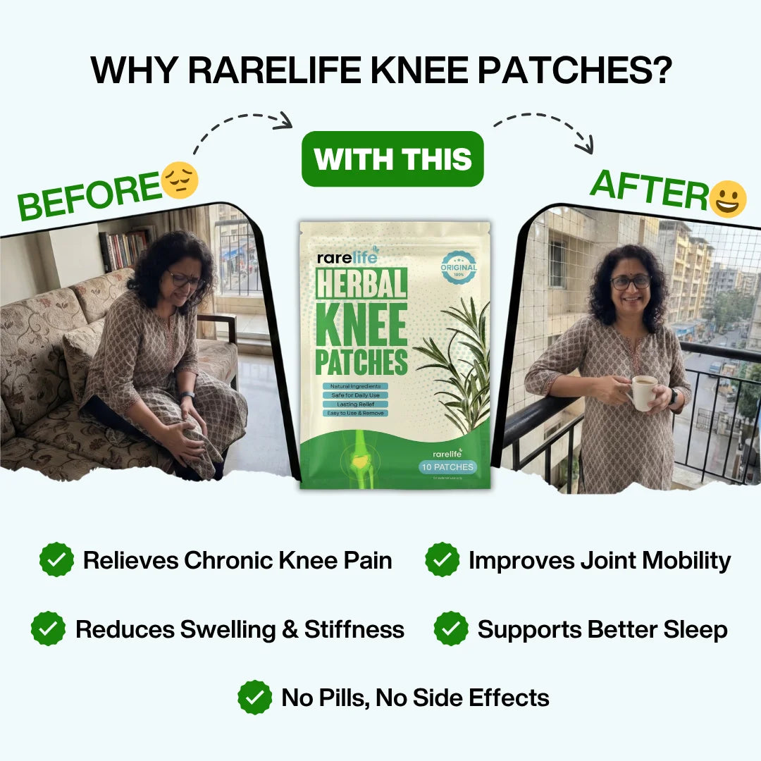 The Original Pain Relief KNEE PATCHES by RareLife