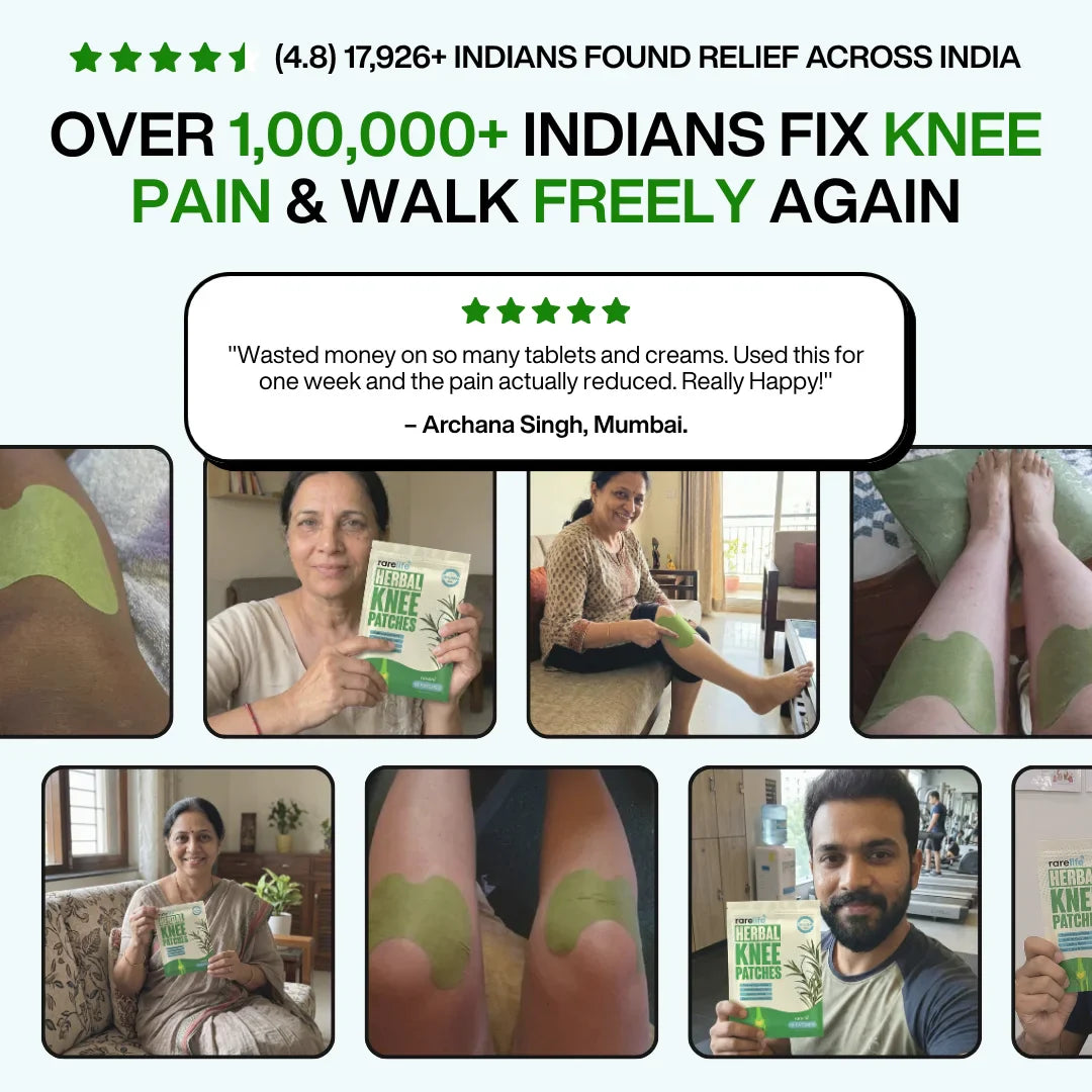 The Original Pain Relief KNEE PATCHES by RareLife